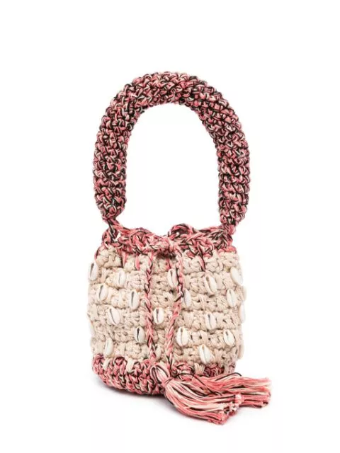 Alanui shell-embellished mini bag Women 0114