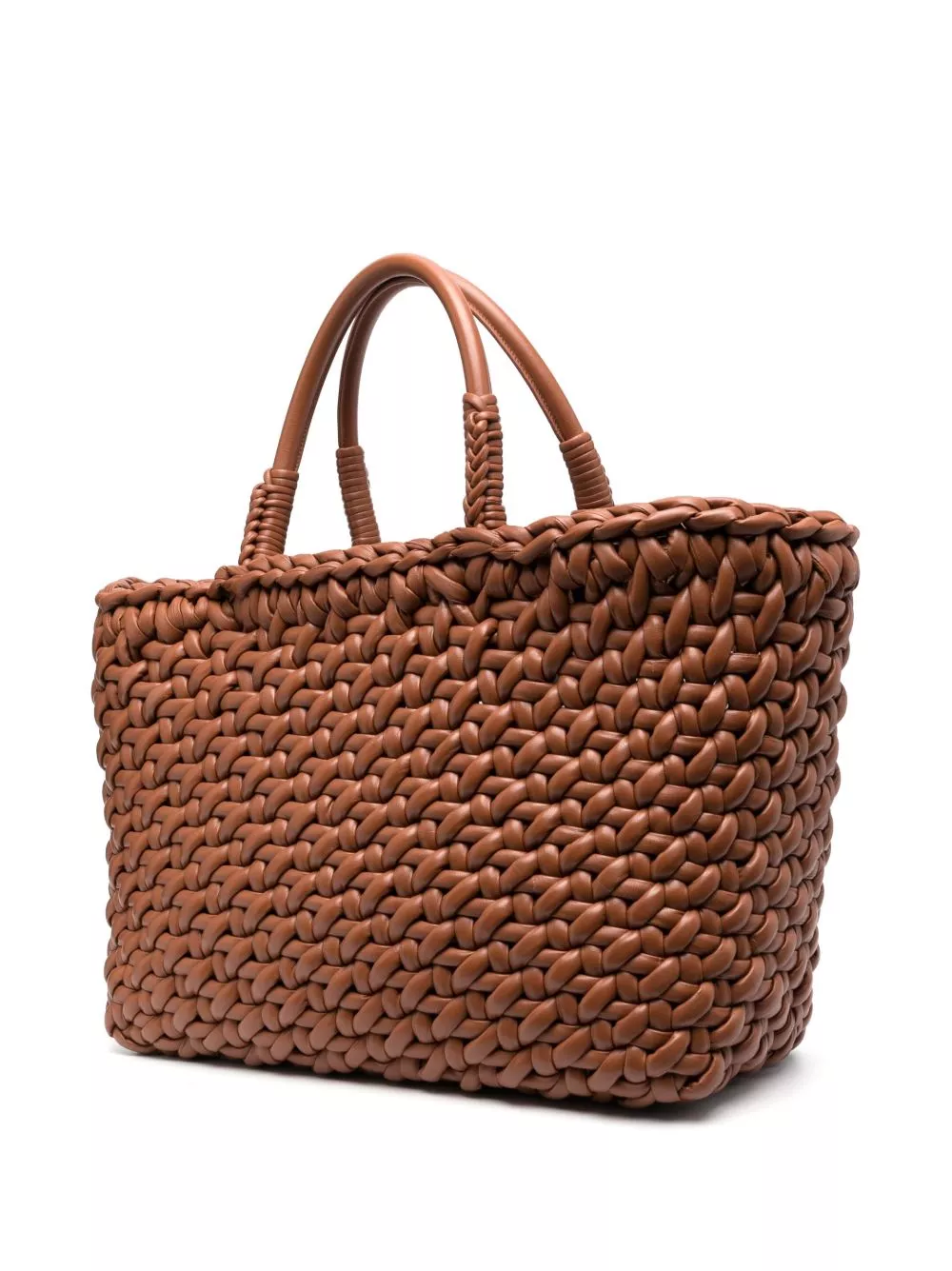 Affordable Alanui interwoven-design leather tote bag Women 0114