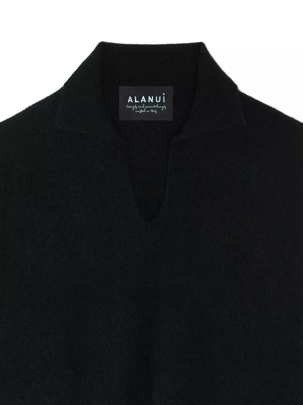 Cheap Alanui knitted cashmere-blend polo shirt Women 0113