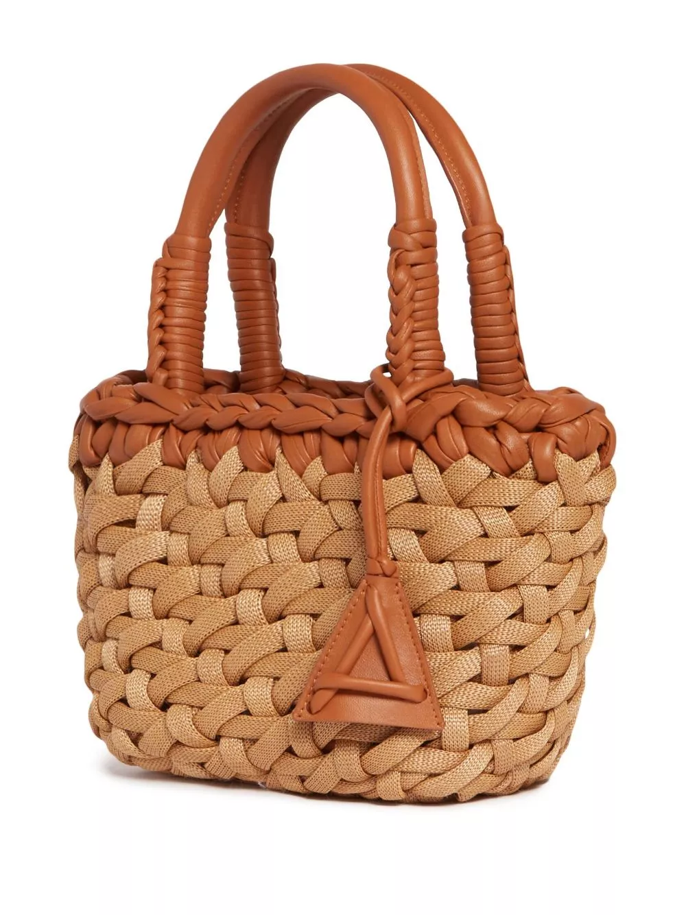 Cheap Alanui Icon small raffia tote bag Women 0114