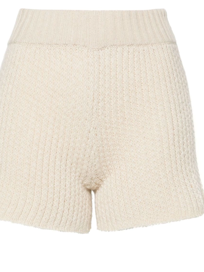 Cheap Alanui Women Finest ribbed-knit shorts 0216