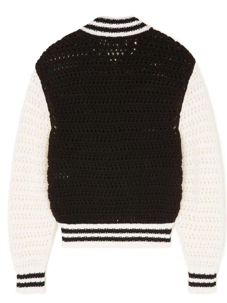 Cheap Alanui Women crochet-knit bomber jacket 0223