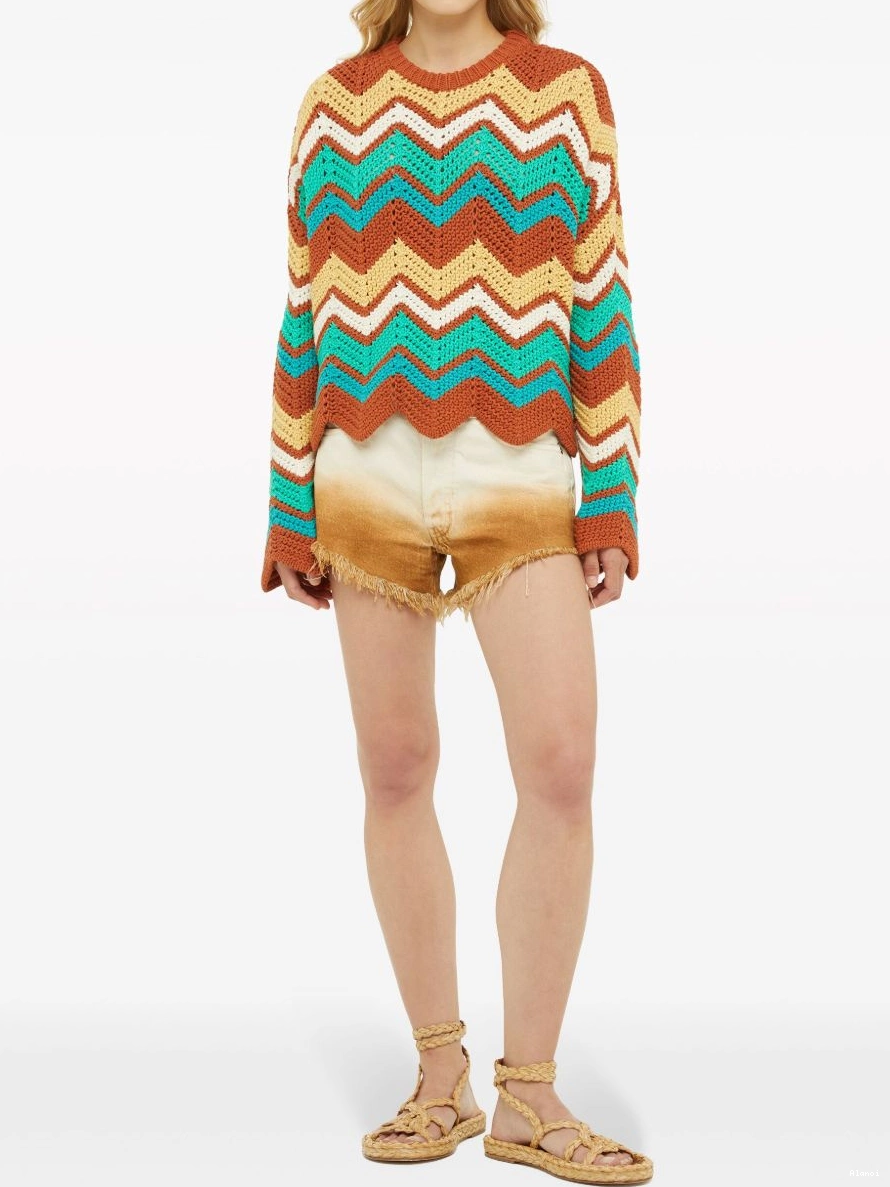 Affordable jumper chevron Women Alanui Kaleidoscopic knit 0220