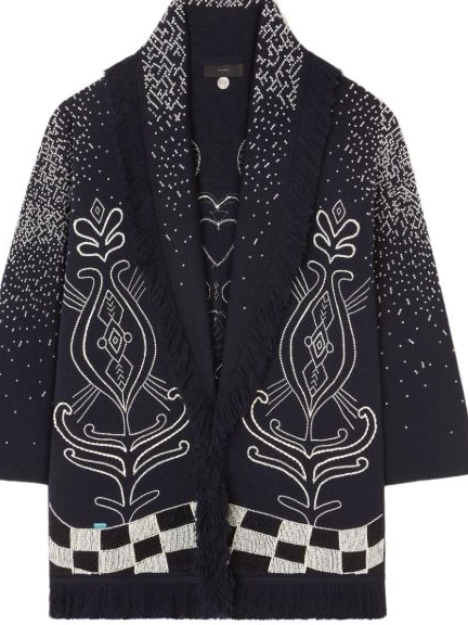 Affordable Women bead-embellished cardigan Alanui virgin-wool 0224